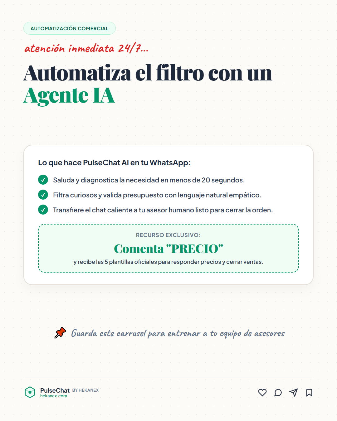 Slide 4: Solución PulseChat
