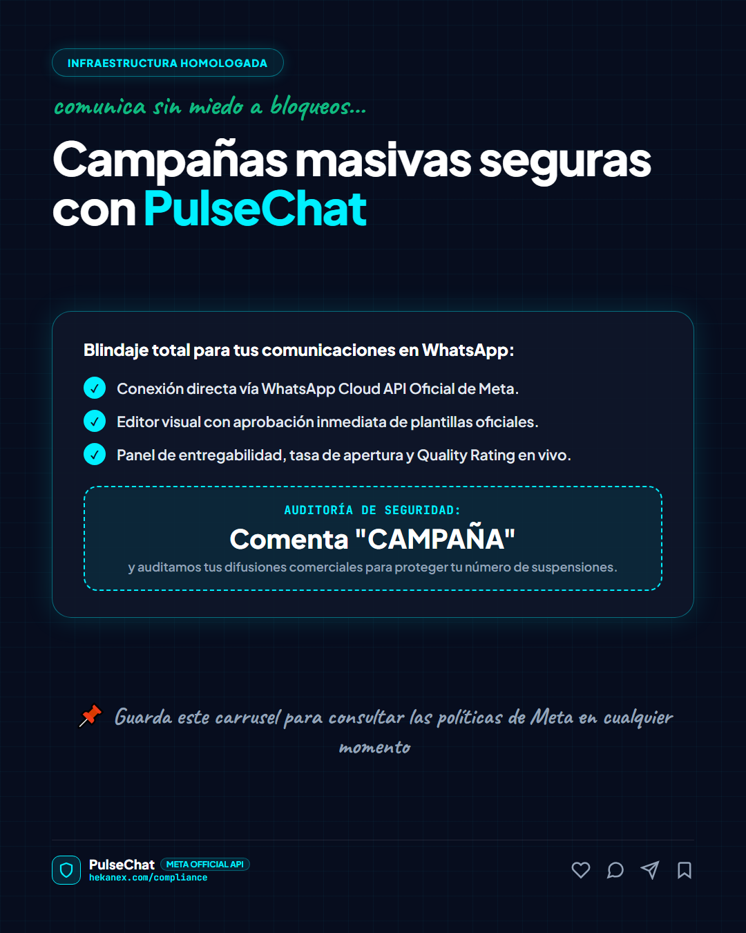 Slide 4: Solución PulseChat
