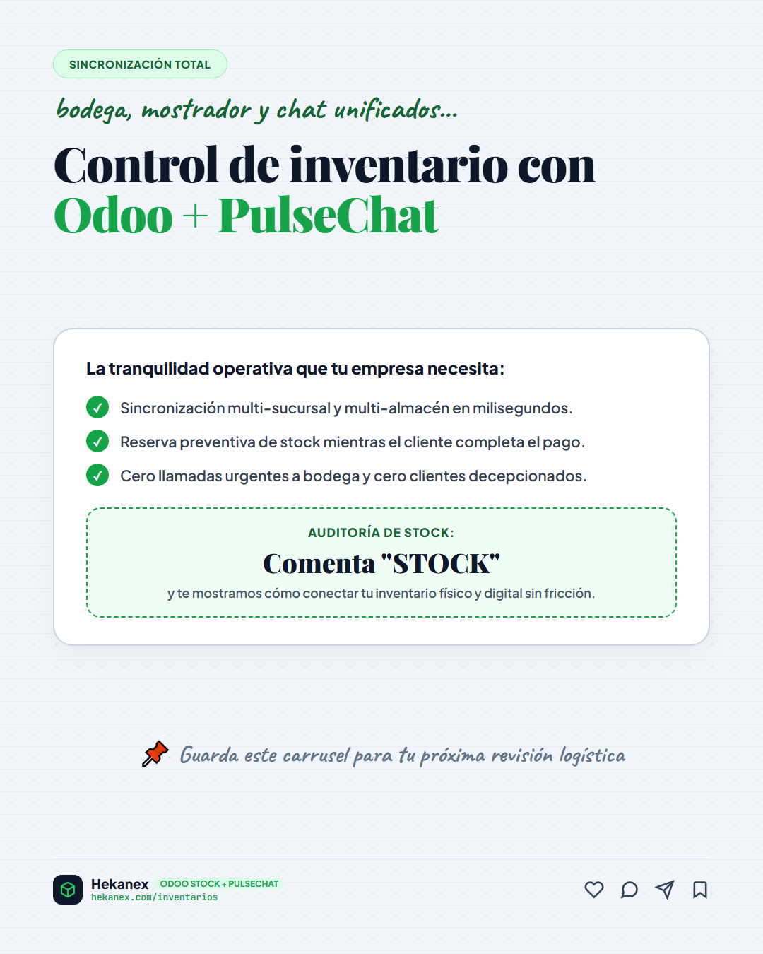 Slide 4: Solución Hekanex
